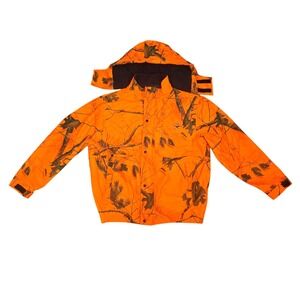 Red Head Mountain Stalker Elite Waterfowl Duck Hunting Jacket Real Tree Orange L